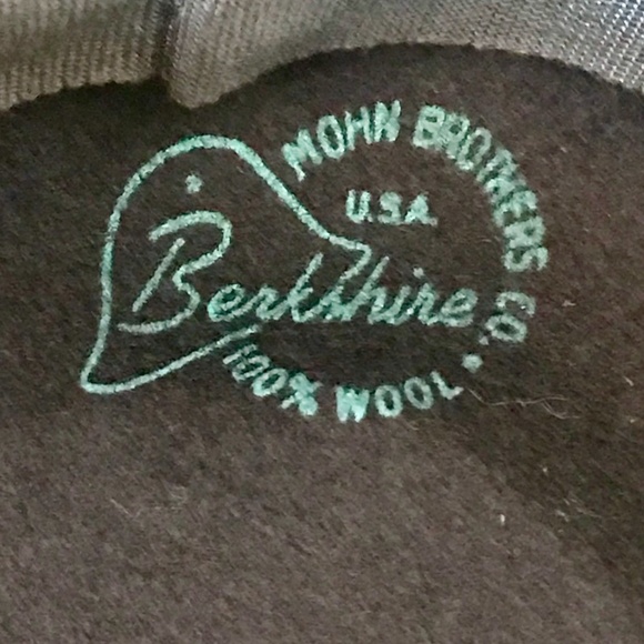 OUTSTANDING 1930s BROWN FELT HALO WIDE BRIM HAT WITH PLEATED GROSGRAIN EDGING main image 8